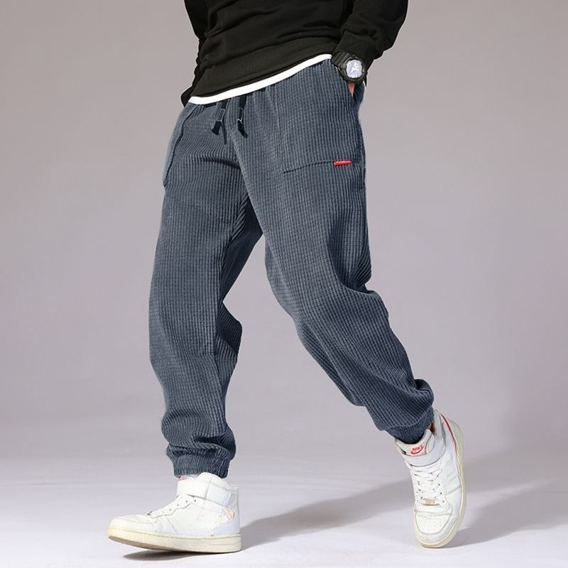 Corduroy Pant Warm - Men's Corduroy Sweatpants Fall Winter Fleece