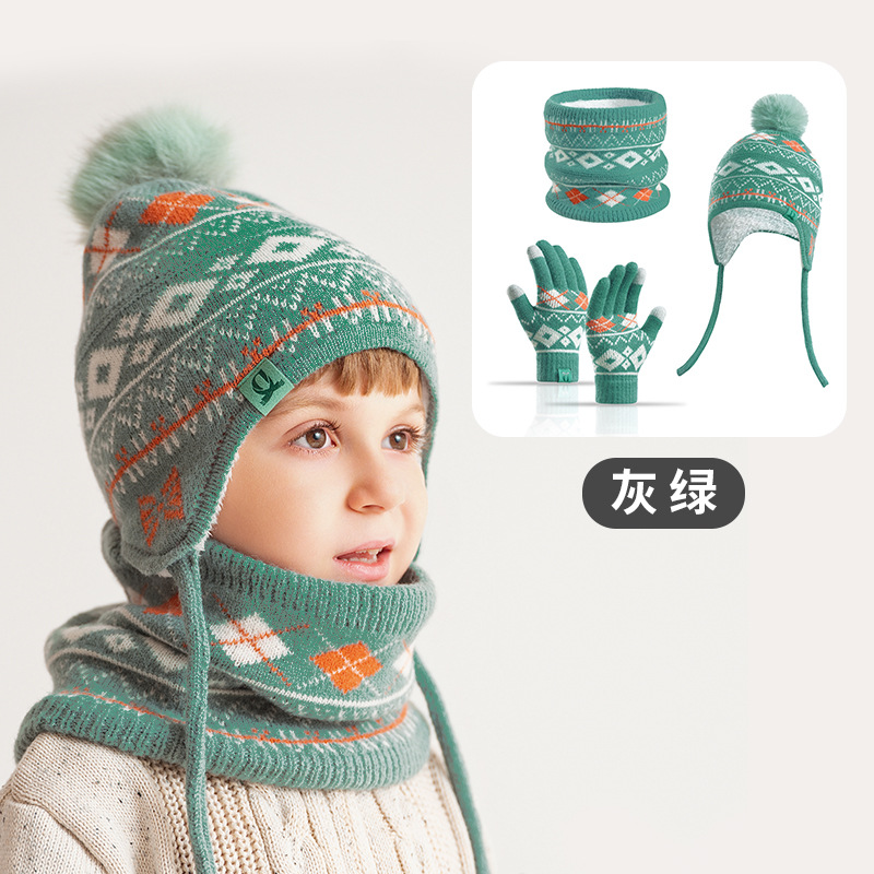 Kids Winter Knitted Beanie Hat - Knit Beanie Hat Warm 评论和价格