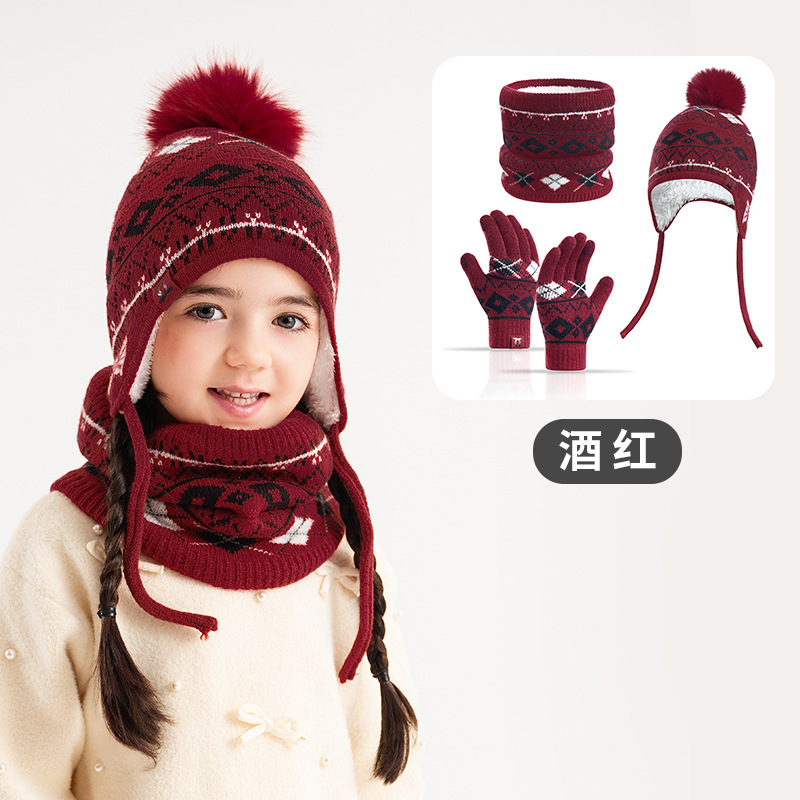 Kids Winter Knitted Beanie Hat - Knit Beanie Hat Warm 评论和价格