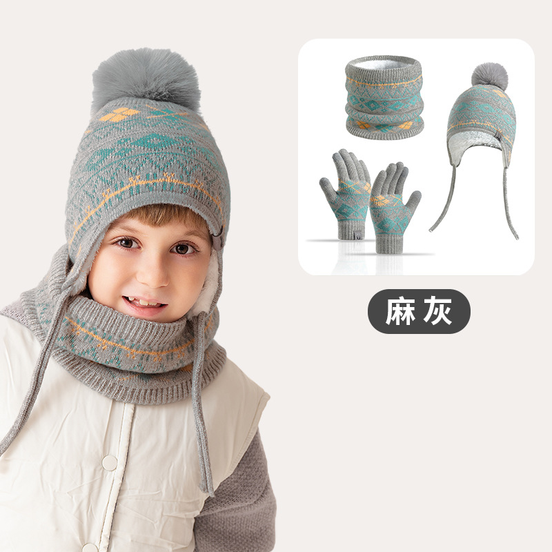Kids Winter Knitted Beanie Hat - Knit Beanie Hat Warm 评论和价格