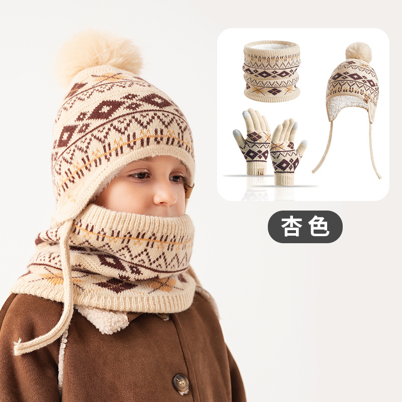 Kids Winter Knitted Beanie Hat - Knit Beanie Hat Warm 评论和价格