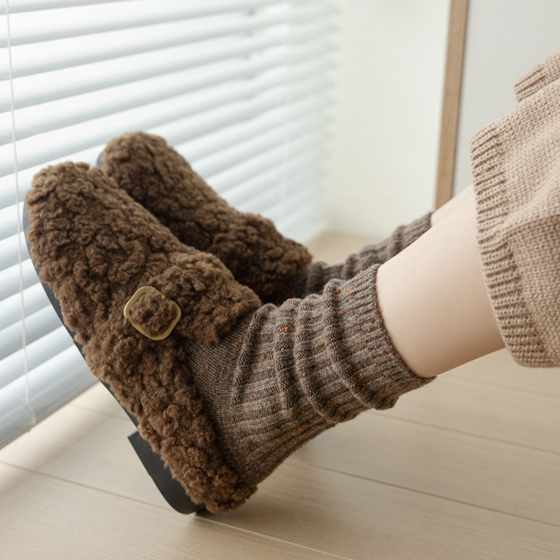 Wool Cashmere Women Socks Autu - Thermal Sock Wool 评论和价格