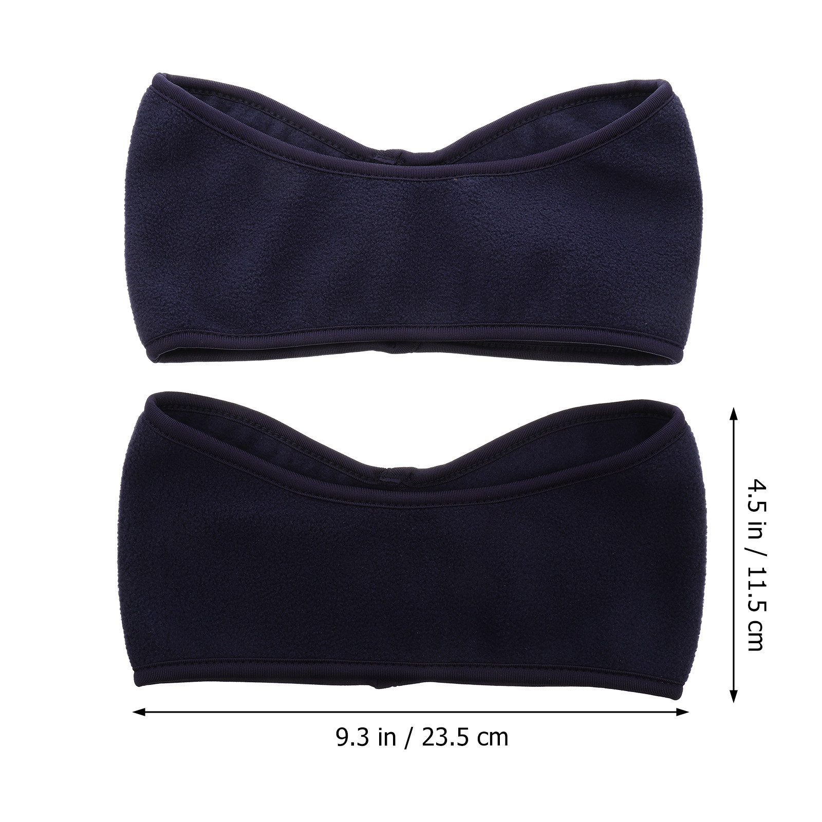2Pcs Windproof Warm Headband P - Fleece Ear Warmer Band 评论和价格