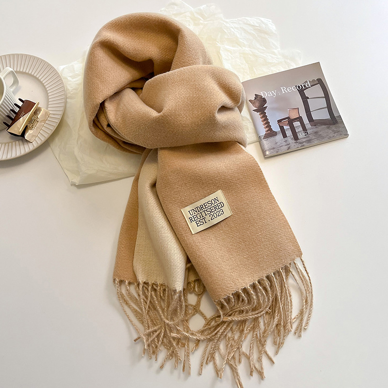Fashion Solid Cashmere Warm Sc - Cashmere Pashmina Wrap 评论和价格