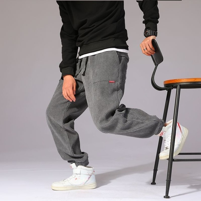 Men's Corduroy Sweatpants Fall - Corduroy Pant Warm 评论和价格