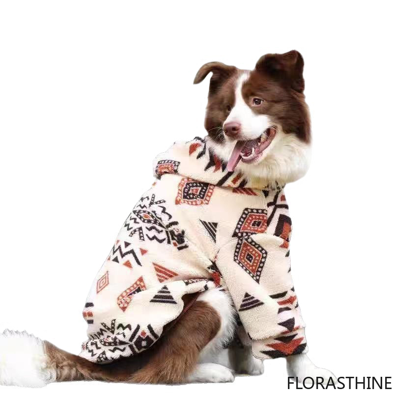 Hooded Dog Coat Winter Warm Th - Sherpa Hoodie Fleece 评论和价格