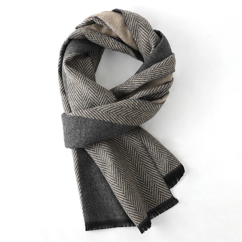 Luxury Winter Men Scarf Shawl  - Wool Scarf Men 评论和价格
