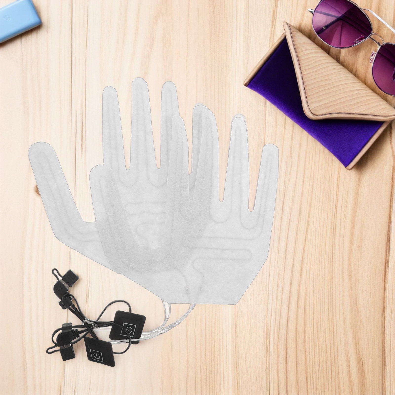 2Pcs Full Finger Electric Heat - Hand Warmer Electric 评论和价格