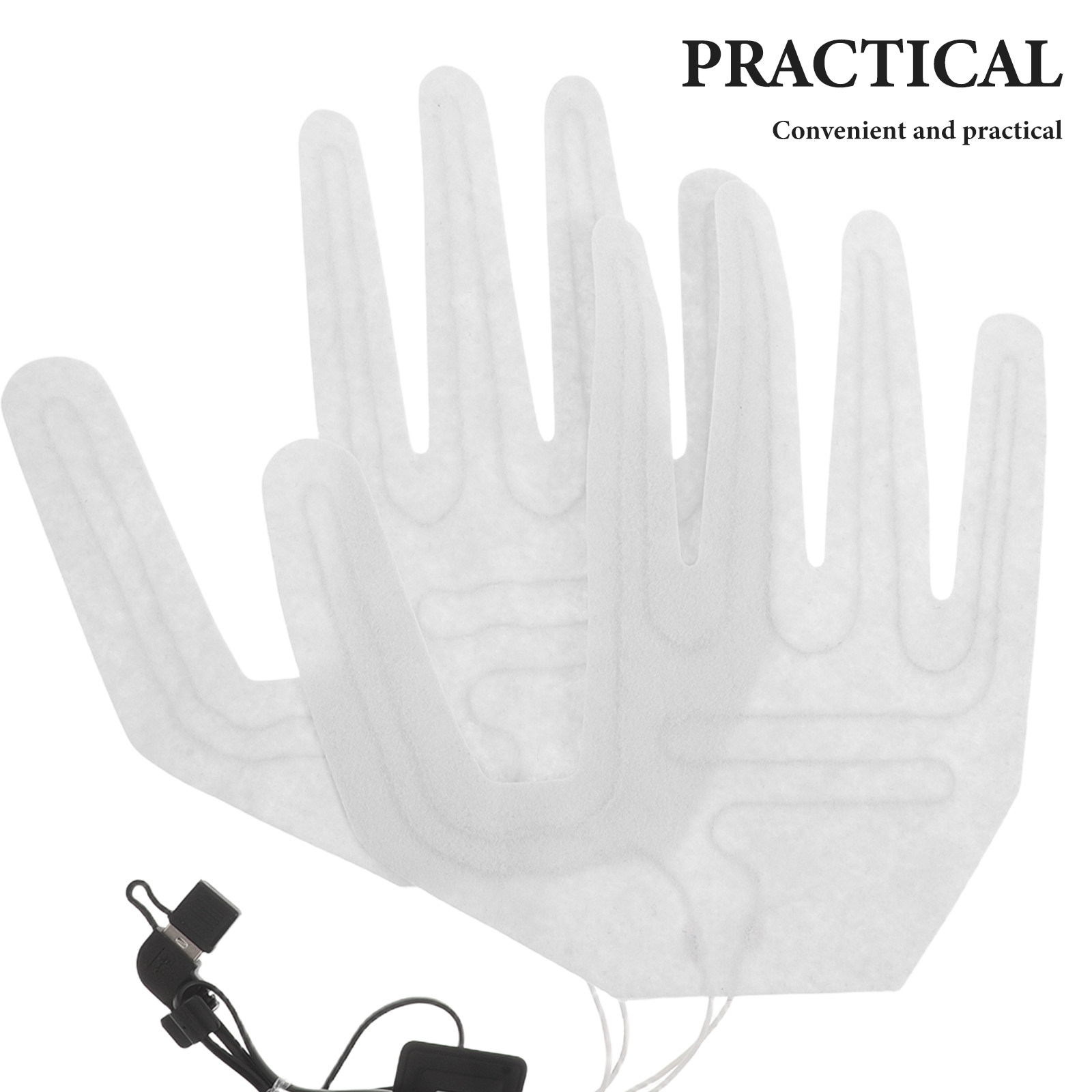 2Pcs Full Finger Electric Heat - Hand Warmer Electric 评论和价格