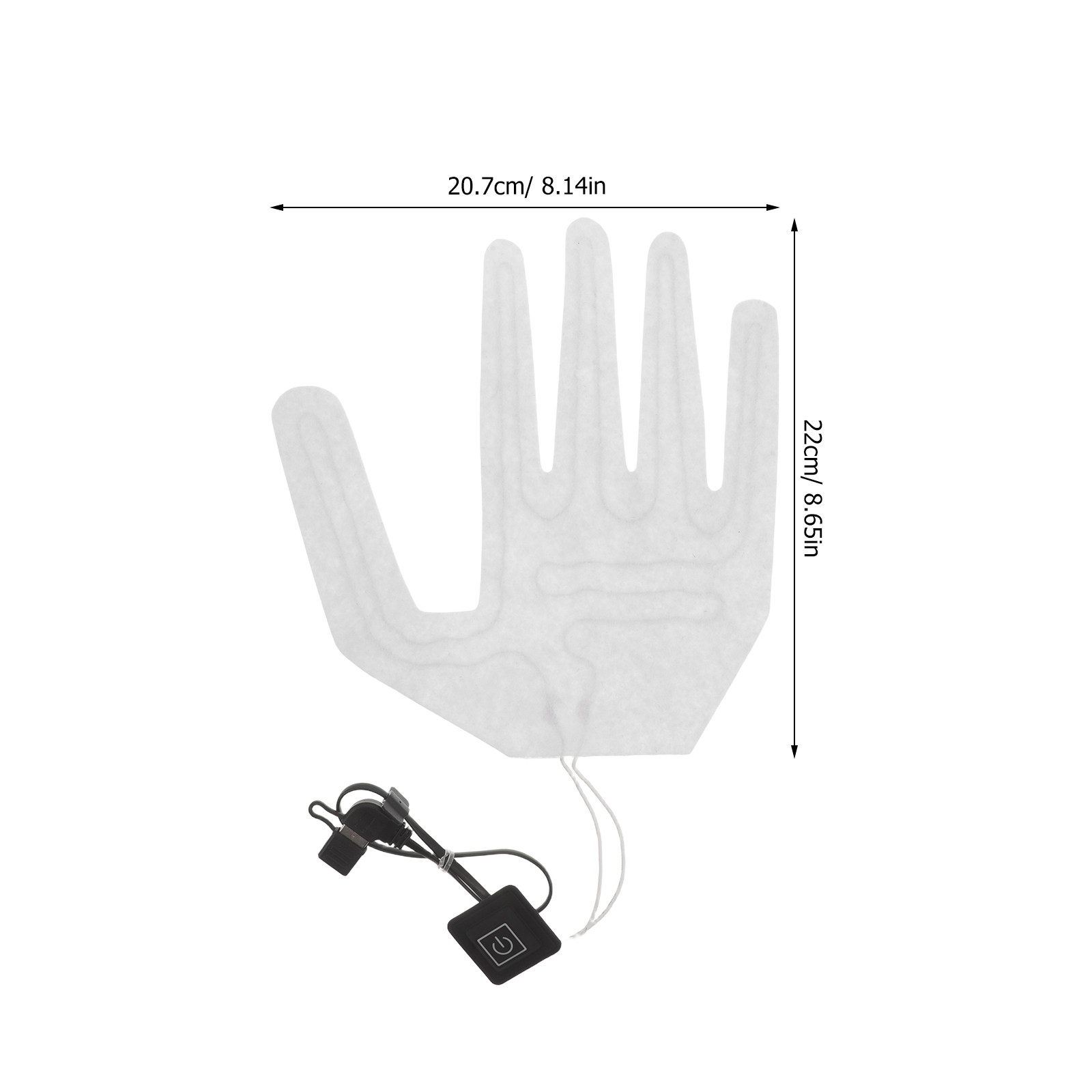 2Pcs Full Finger Electric Heat - Hand Warmer Electric 评论和价格